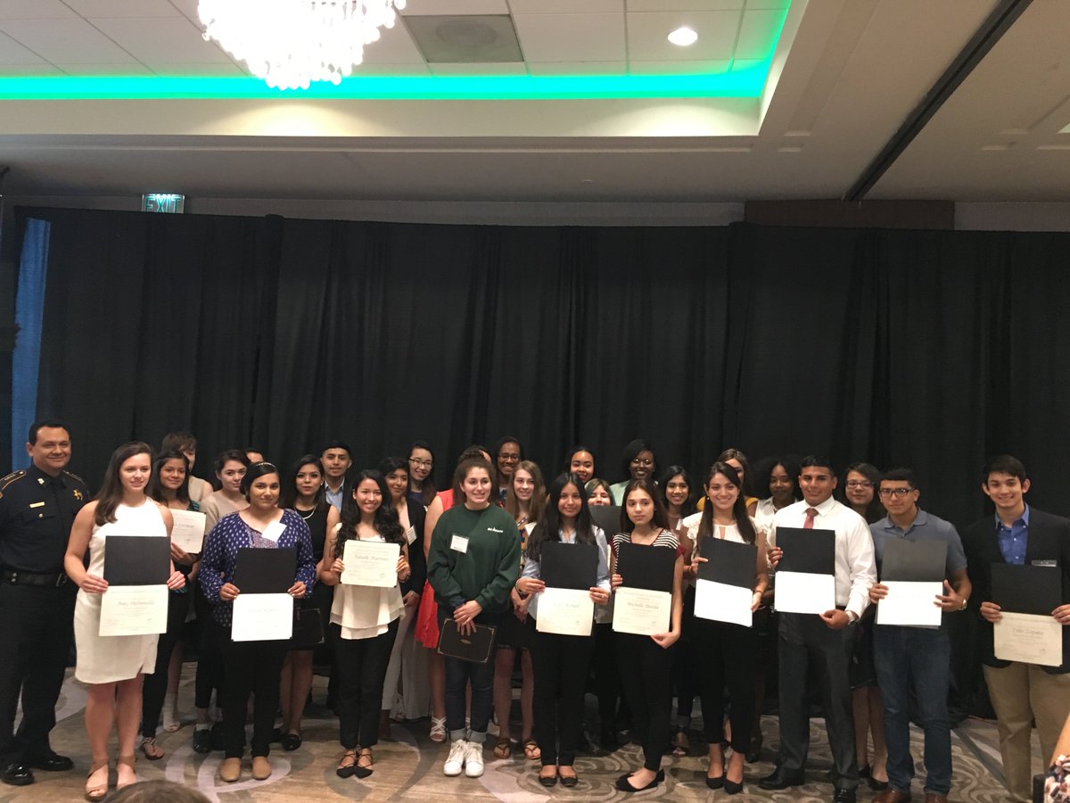 HouHwyCU's tweet photo. Congratulations to all the scholarships recipients! Always an honor to contribute to higher education! #NorthsideHS #Scholarships #education https://t.co/HvYfQ1Ihm8