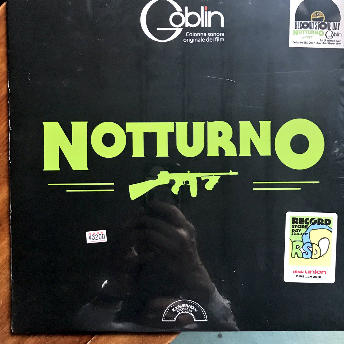 cachinolivier's tweet photo. #disquedujour 1672
Sam 13-5-17
Goblin Notturno BO 1982/2017
https://t.co/okp1FRHyQT
#RecordStoreDay2017
Puissance rital https://t.co/B83RfUBBg9