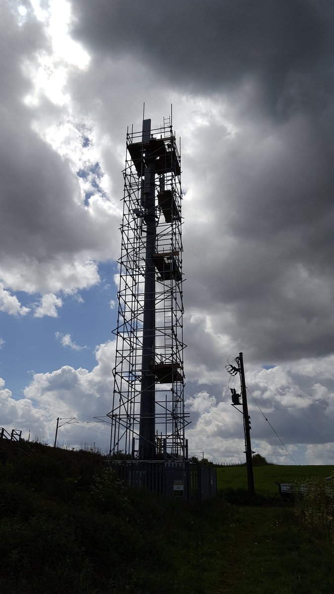 Gorilla_access's tweet photo. A recent project completed on a telecoms mast for one of our customers. We can provide a safe reliable scaffold service any time any where! https://t.co/AU7QsjB00b