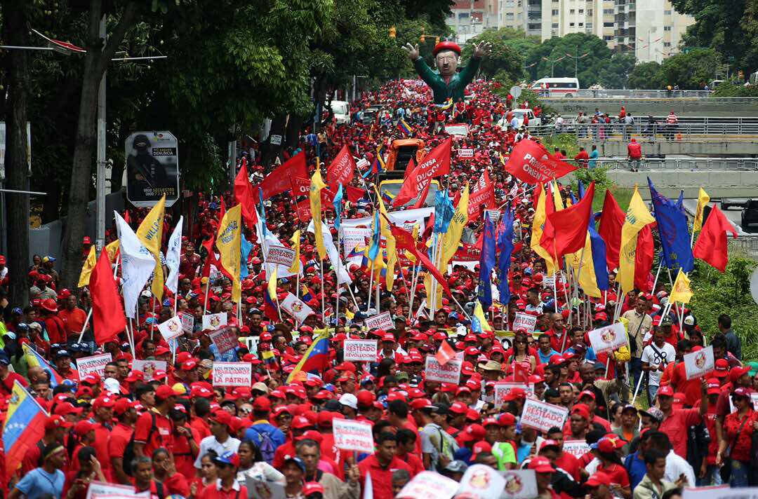 maperezpirela's tweet image. Así está la cosa en #Caracas ...

#LaPazEstaVenciendo