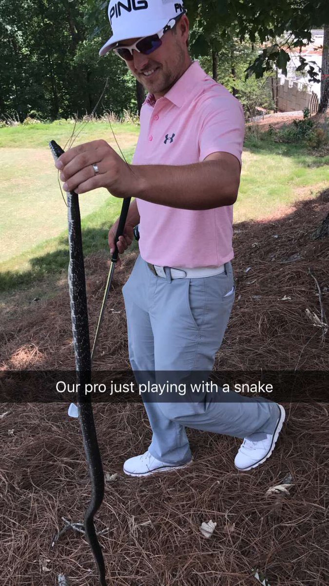 TreyTaylor03's tweet photo. @austincookgolf @WebDotComTour the guy does it all https://t.co/bO5tDwZRiI