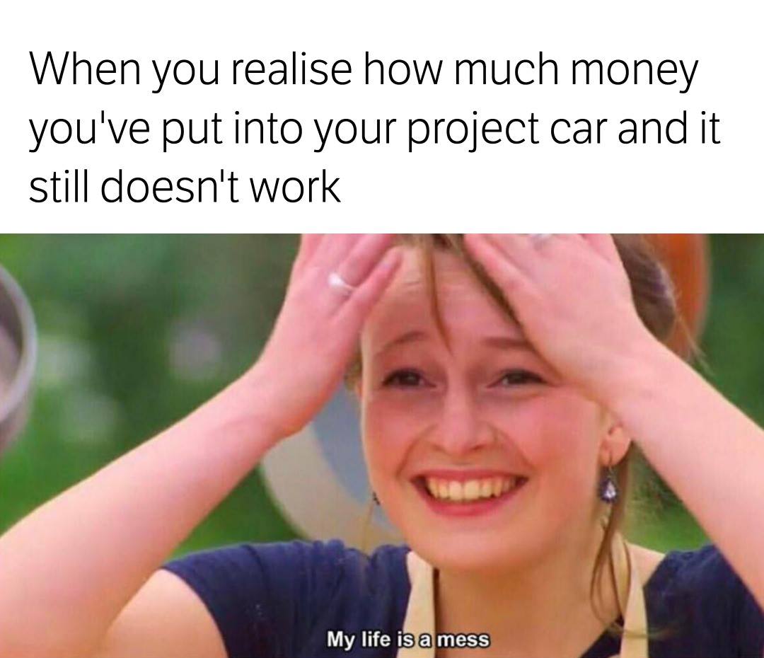wheelwellsf's tweet photo. The struggle is real. What’s been your most frustrating modification attempt? Comment your #modfails below. https://t.co/SqS00iHRwQ
