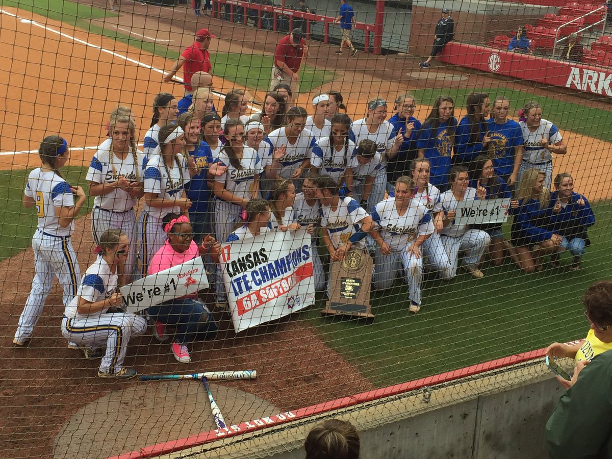 6A state softball champs!