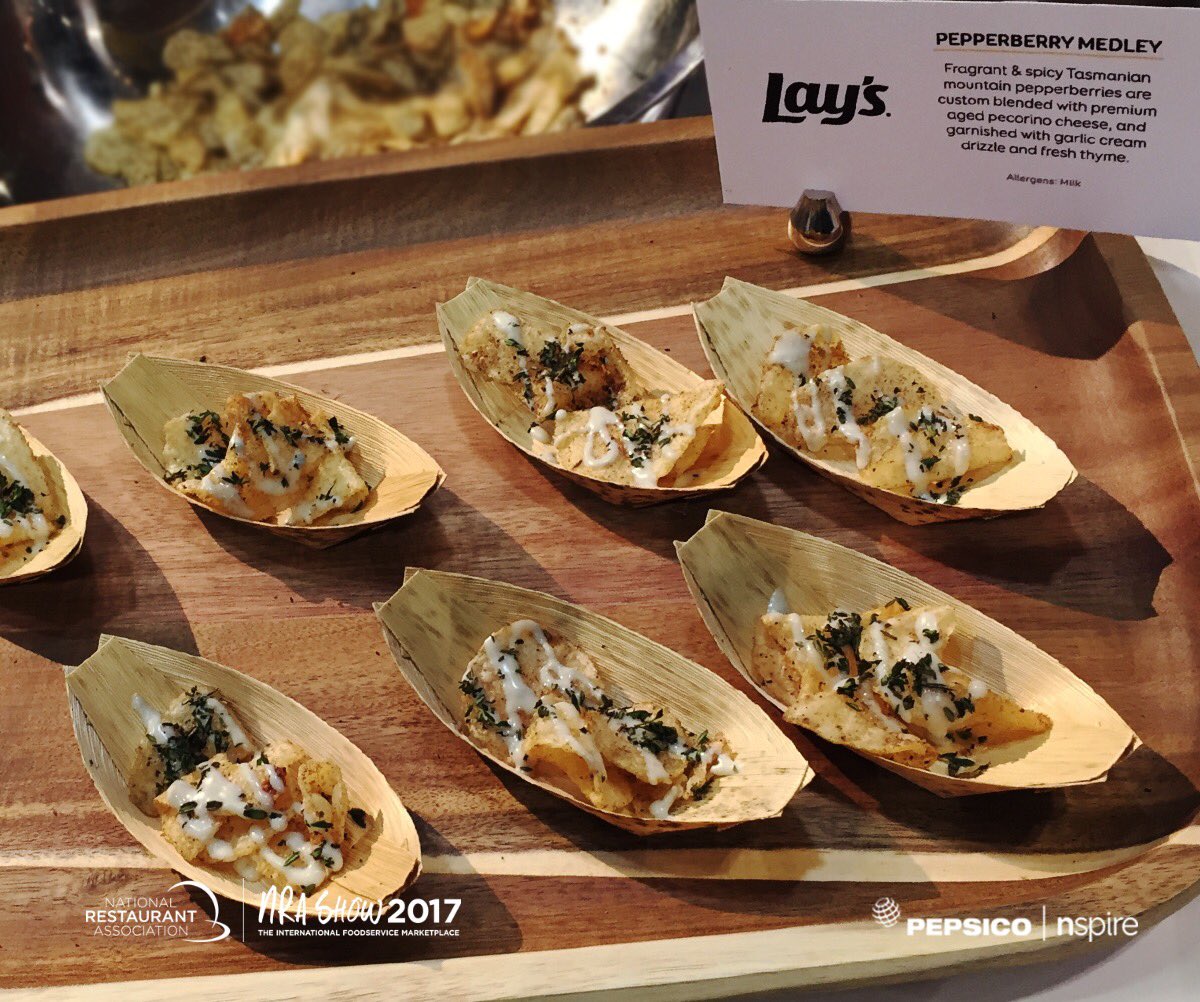 This is all about amazing food! We brought our best inspiring recipes to #Chicago for you to try! Come by #LiveNspired #NRAShow17 @NRAShow
