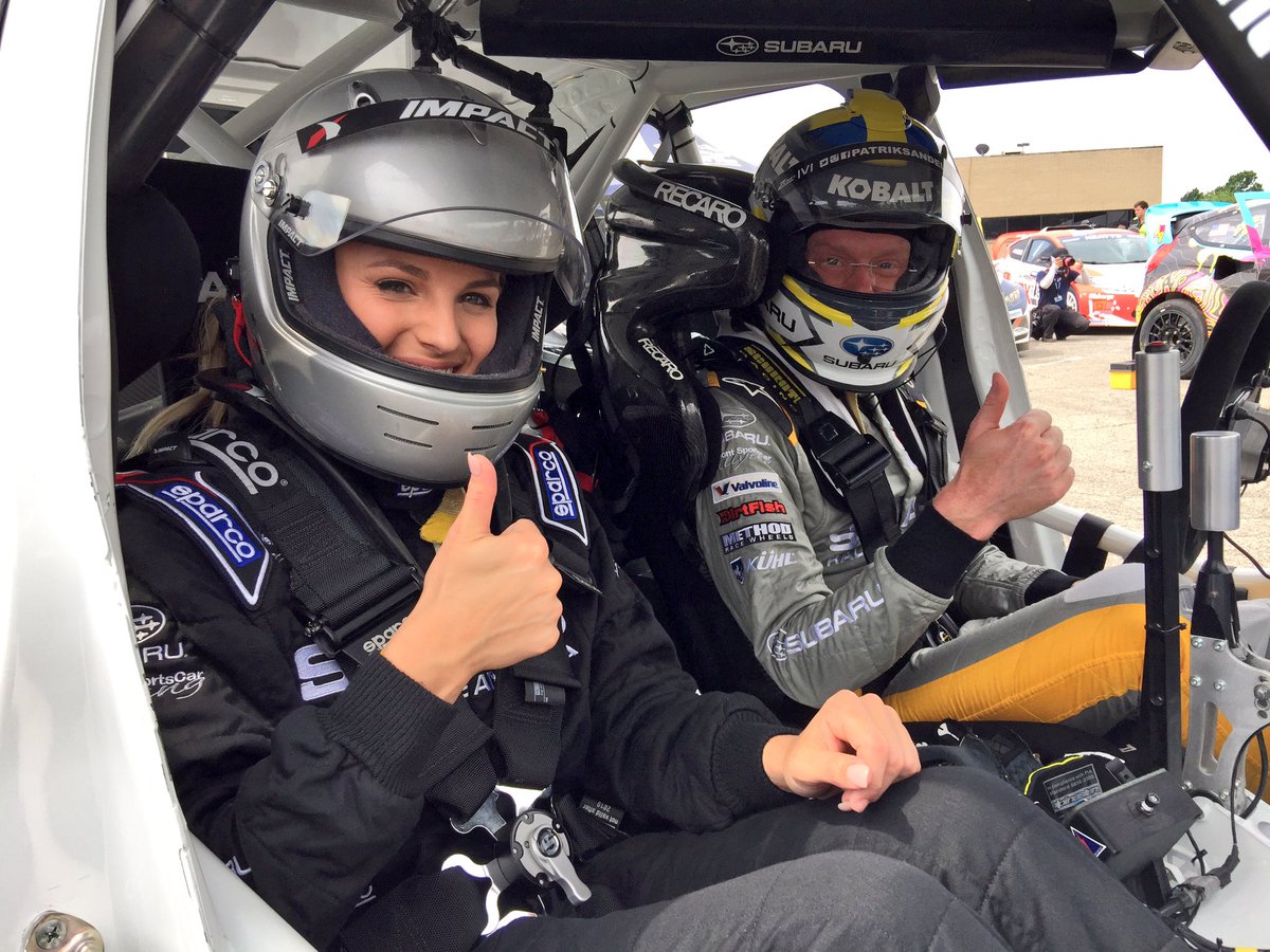 subarums_usa's tweet photo. Media ride: it's great to have @WDRBNews' @Katie_George05 in the #18Subaru this morning! Watch #srtusa on the evening news tonight! 📺 https://t.co/01upTnTJxU