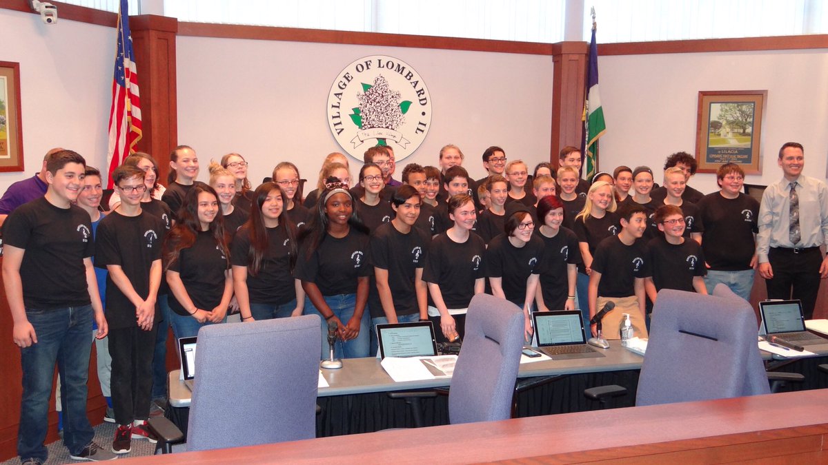 Glenn Westlake Wildcat Band being recognized at Village Meeting on Thursday, May 18 for going to Superstate!!