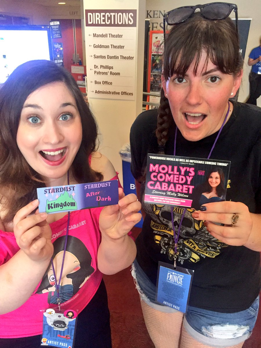 missmollyamanda's tweet photo. Fringe Friends!! 💕Malory from Stardust After Dark &amp; Molly from Molly's Comedy Cabaret💕 #ofringe26 #FringeShips @PhoenixTearsPR https://t.co/jzIPsVZHXY