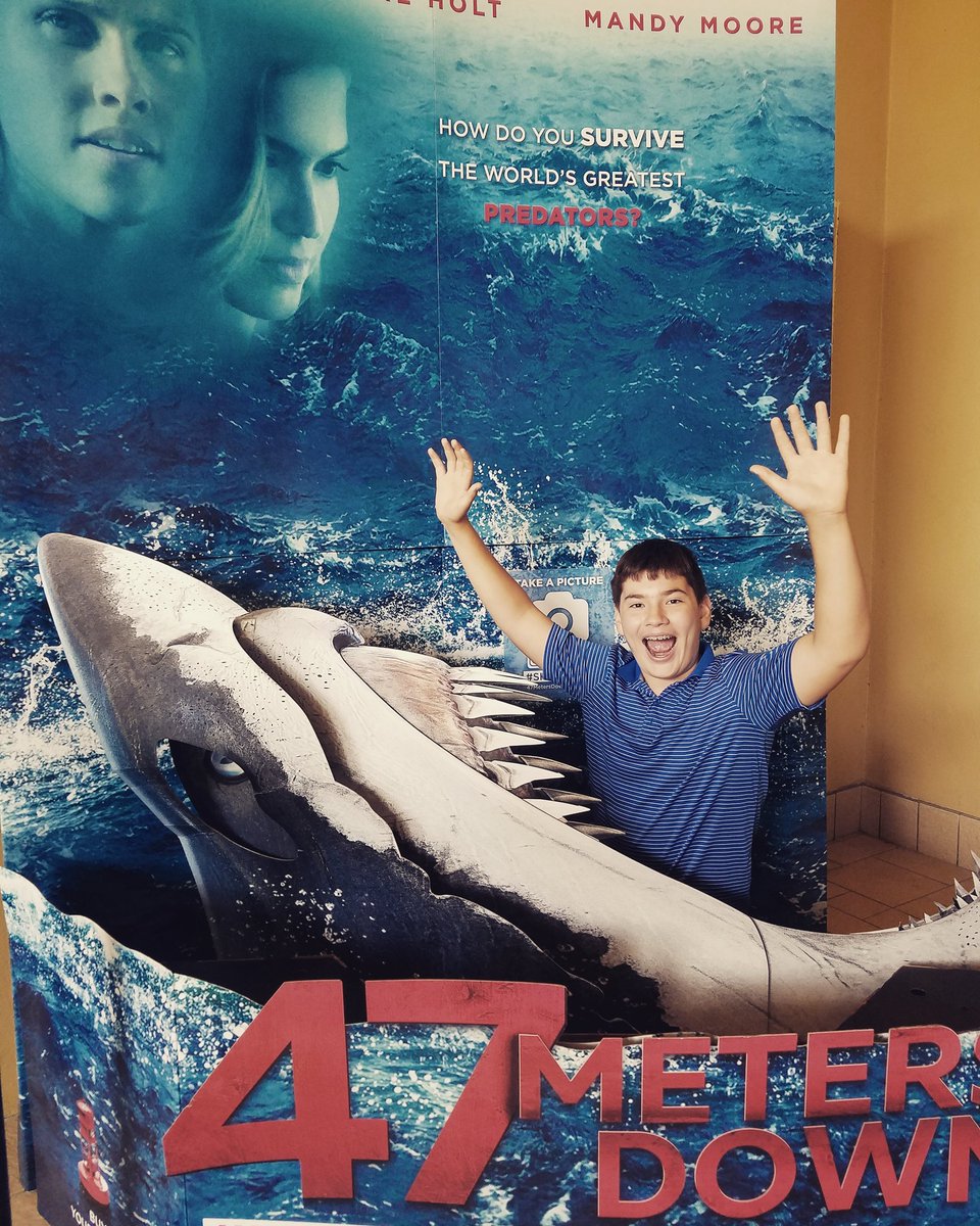 RobotTiger1's tweet photo. Stay out of the water #47metersdown #sharkbait https://t.co/kccTagqGvm