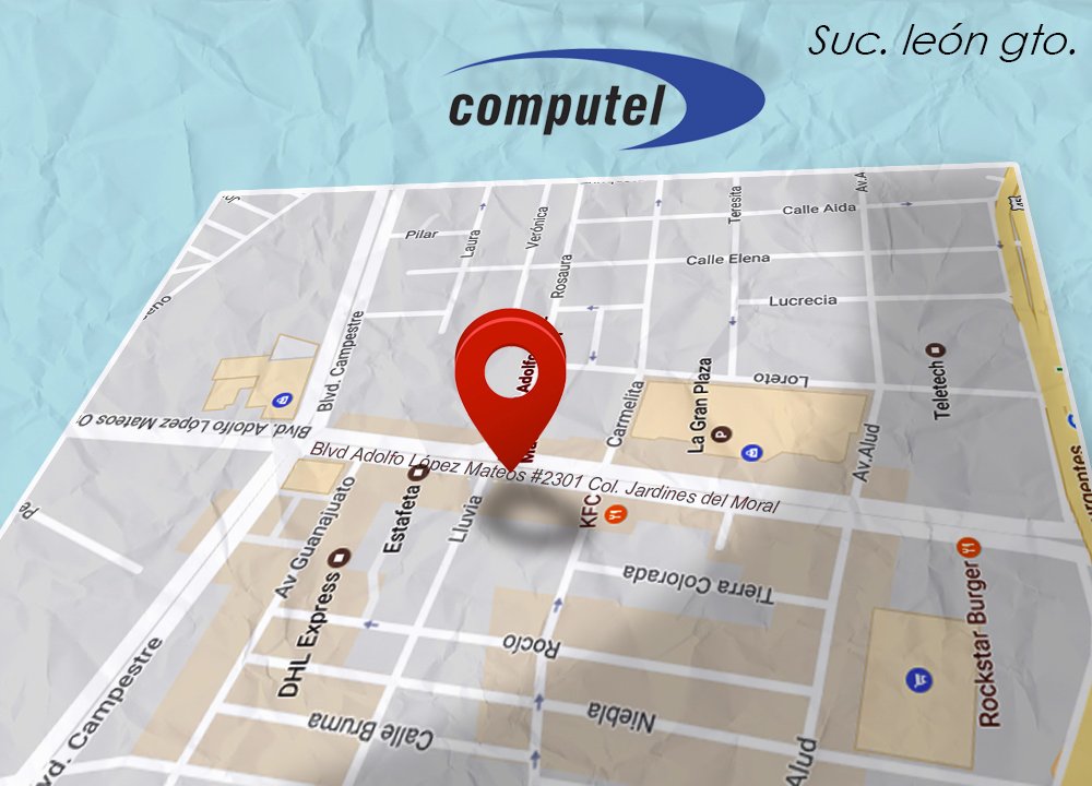 ComputelLeon's tweet photo. visitanos en nuestras sucursales de león y morelia. 
@ComputelLeon los expertos en computadoras y telecomunicaciones ! https://t.co/1DDOKxFyLu