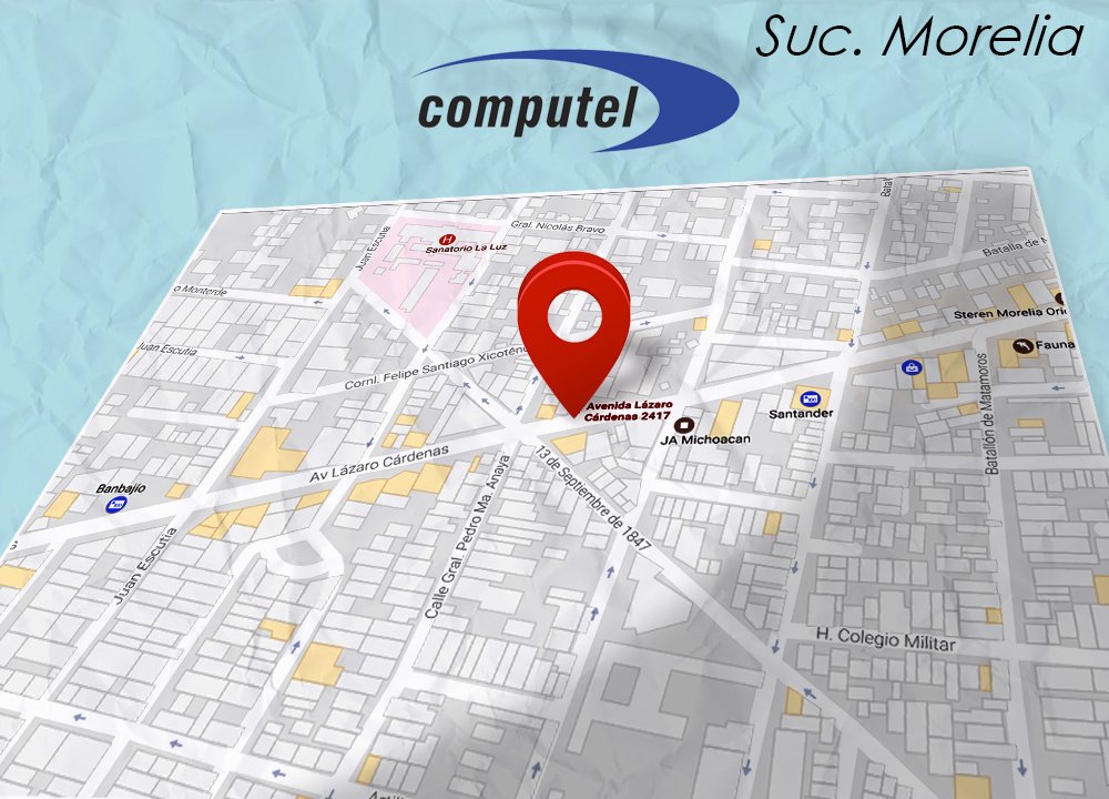 ComputelLeon's tweet photo. visitanos en nuestras sucursales de león y morelia. 
@ComputelLeon los expertos en computadoras y telecomunicaciones ! https://t.co/1DDOKxFyLu