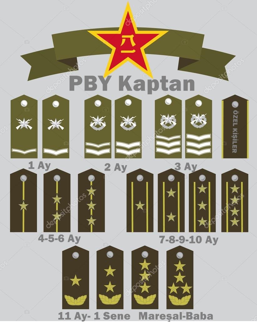 Погоны и звания армии Китая