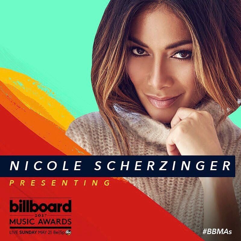HighRisePR's tweet photo. The beautiful @NicoleScherzy is presenting tomorrow on the @BBMAs! Tune in to @ABCNetwork 8pm est / 5pm pst. Gonna be a great night! 🎙🎵 https://t.co/kxgZ8z710S