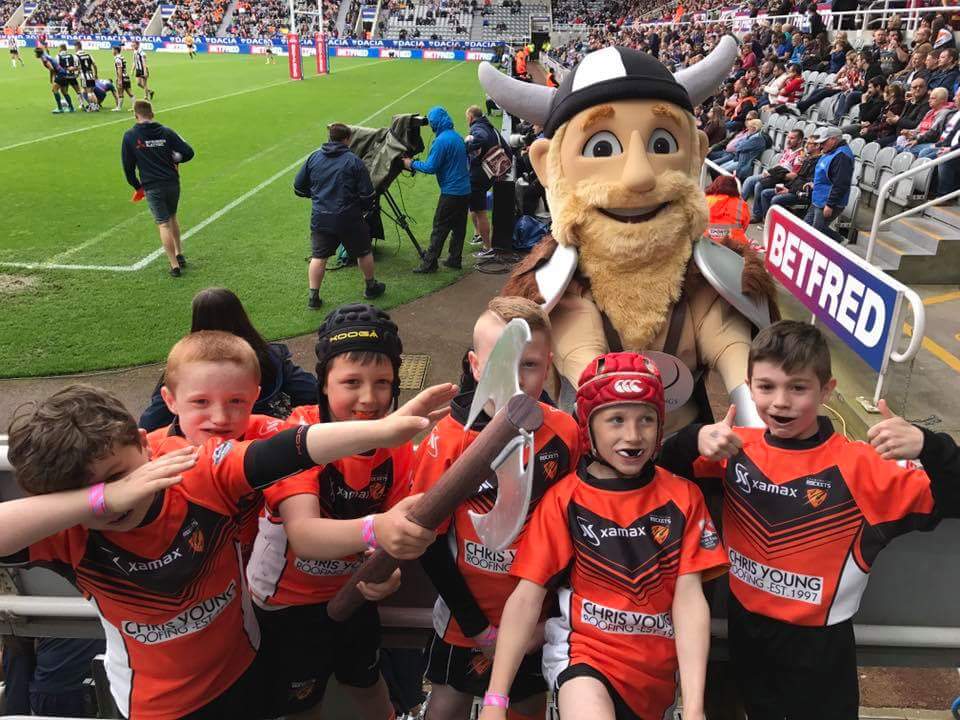 CramlingtonRLFC's tweet photo. Our U8s loved being on the pitch! @SuperLeague @WidnesRL @Kemik_Official #MagocWeekend https://t.co/tu7J6MqzMU