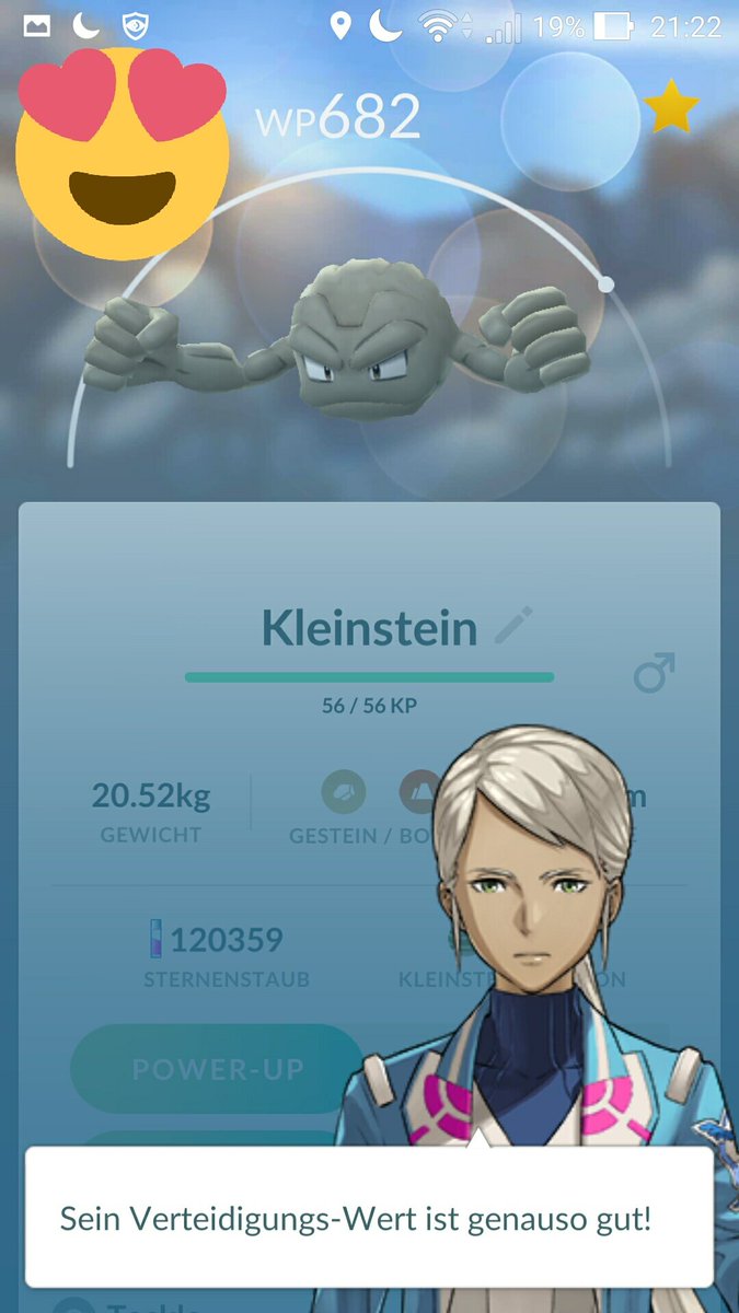 zocker9876's tweet photo. @spieletrend @JulianFGU @ReversalYouTube First 100% IV Pokémon 💪💪🙌🙌 ( P.S. Bin Level 28) https://t.co/C6HeWMKdZz