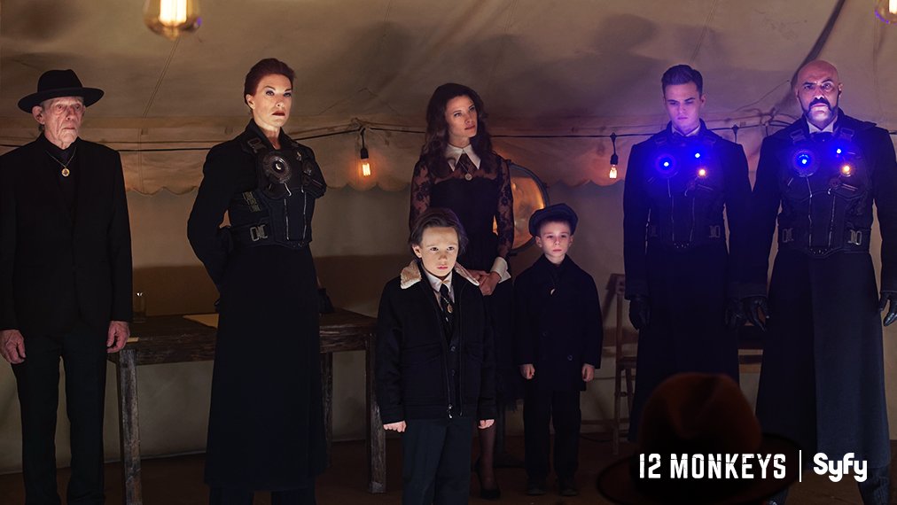 12MonkeysSYFY's tweet photo. Have you been converted to the Army of the 12 Monkeys yet? 

The next episode begins now on @Syfy. #12Monkeys https://t.co/uovaguy72R