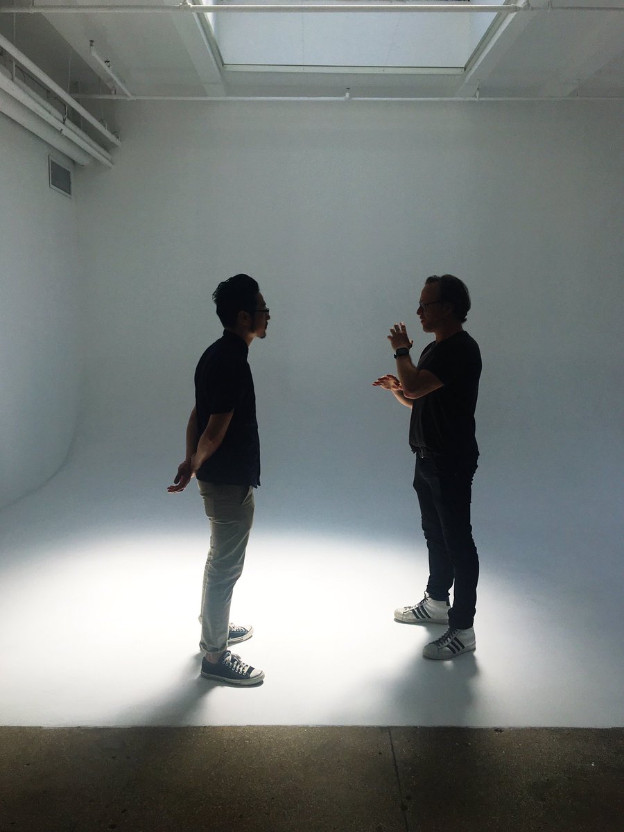 monrowemagazine's tweet photo. Gearing up for a double header. 4 models, 2 sets, creative teams and the vision.  #MONROWEmagazine [a] #30thStreetStudios https://t.co/R50EXLYeiZ