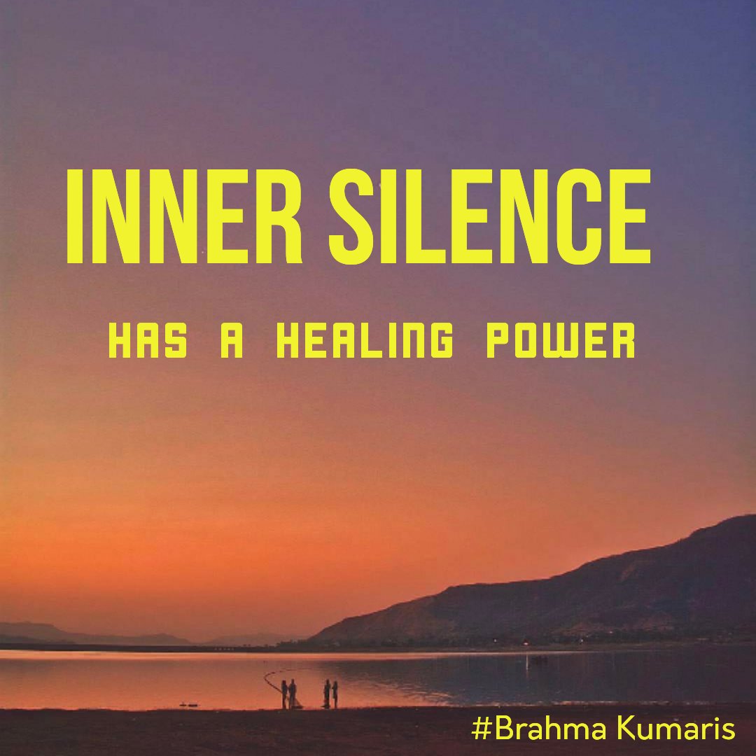 BrahmaKumarisHI's tweet image. #KnowYour #HealingPower #INNER #SILENCE #BrahmaKumaris