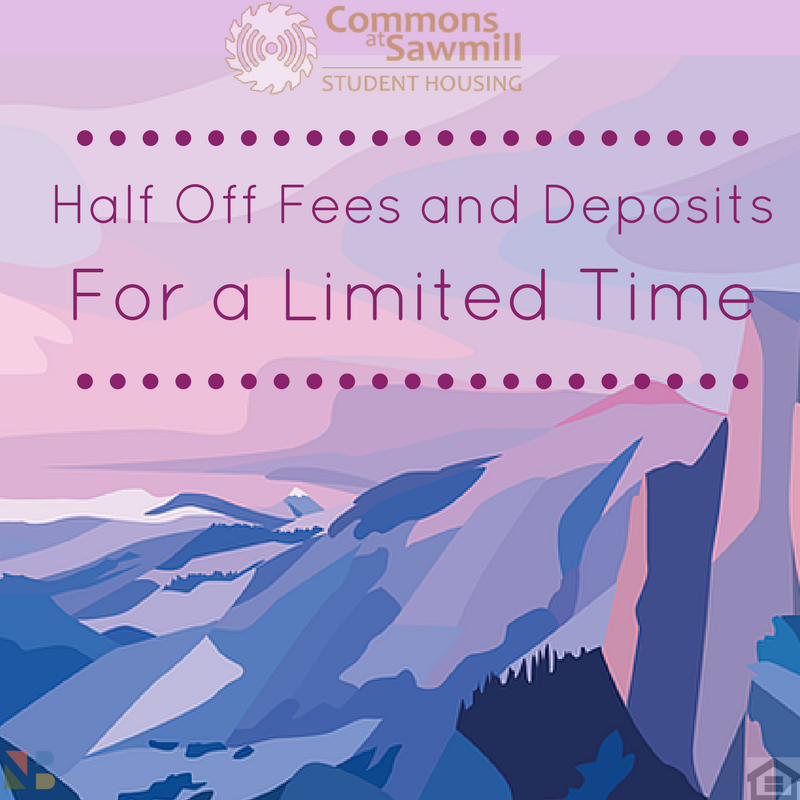 CommonsSawmill's tweet photo. Apply today and save $200! We have availability for all unit sizes! #anythingbutcommon #NAU https://t.co/ZXmt0enMNV