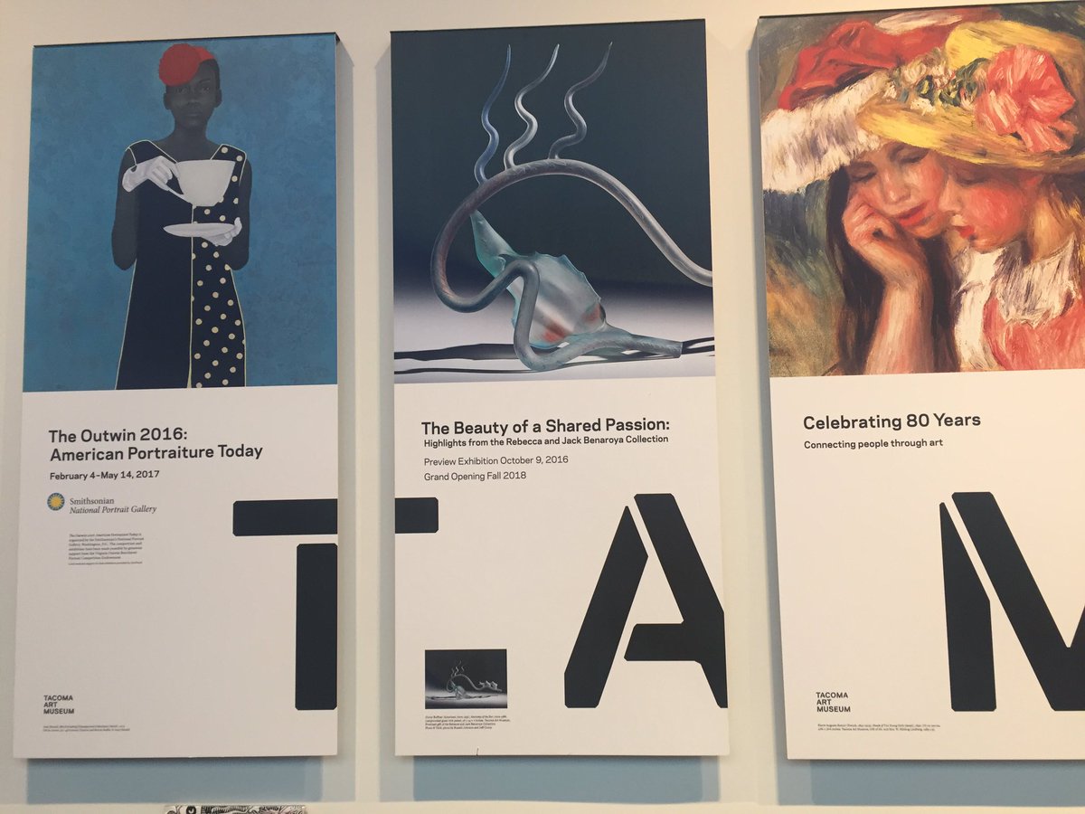 KimSajet's tweet photo. So β€οΈseeing the poster @npg #2016Outwin #AmySherald @TacomaArtMuseum @MuseumDirectors https://t.co/a1gokX7Lzt