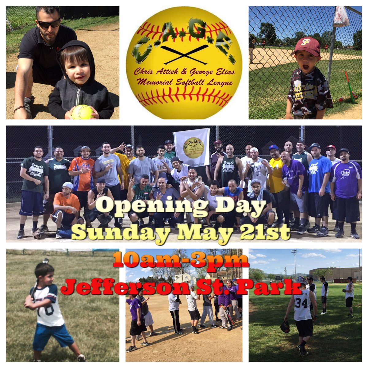 CAGELeague's tweet photo. Opening Day Tomorrow!! https://t.co/yW7HRc1ToQ