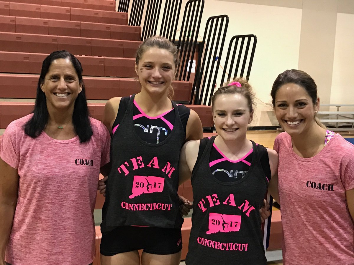 @pstuyniski98 finished 1st in the All-Around &amp; Beam &amp; <a href="/gracielogann99/">Gracie</a> finished in 5th in the All-Around at Senior Nationals - Great Finish!