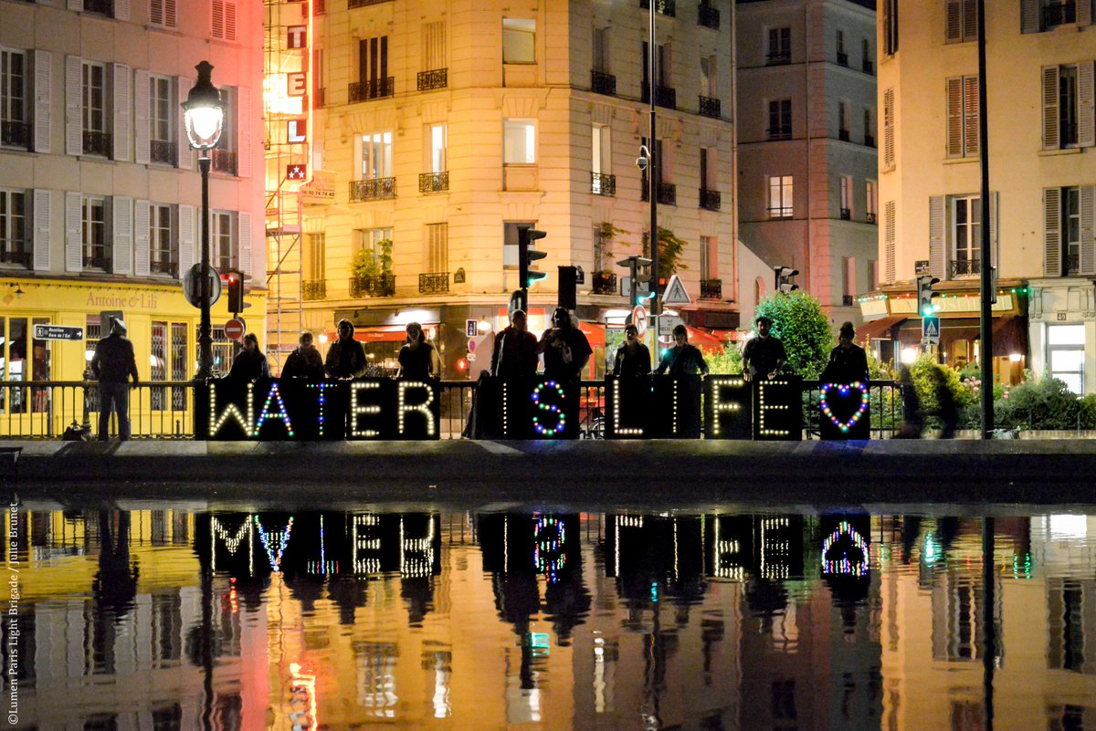 #WaterIsLife avec les #WaterProtectors #NODAPL #NoKeystoneXL #FightWithLight