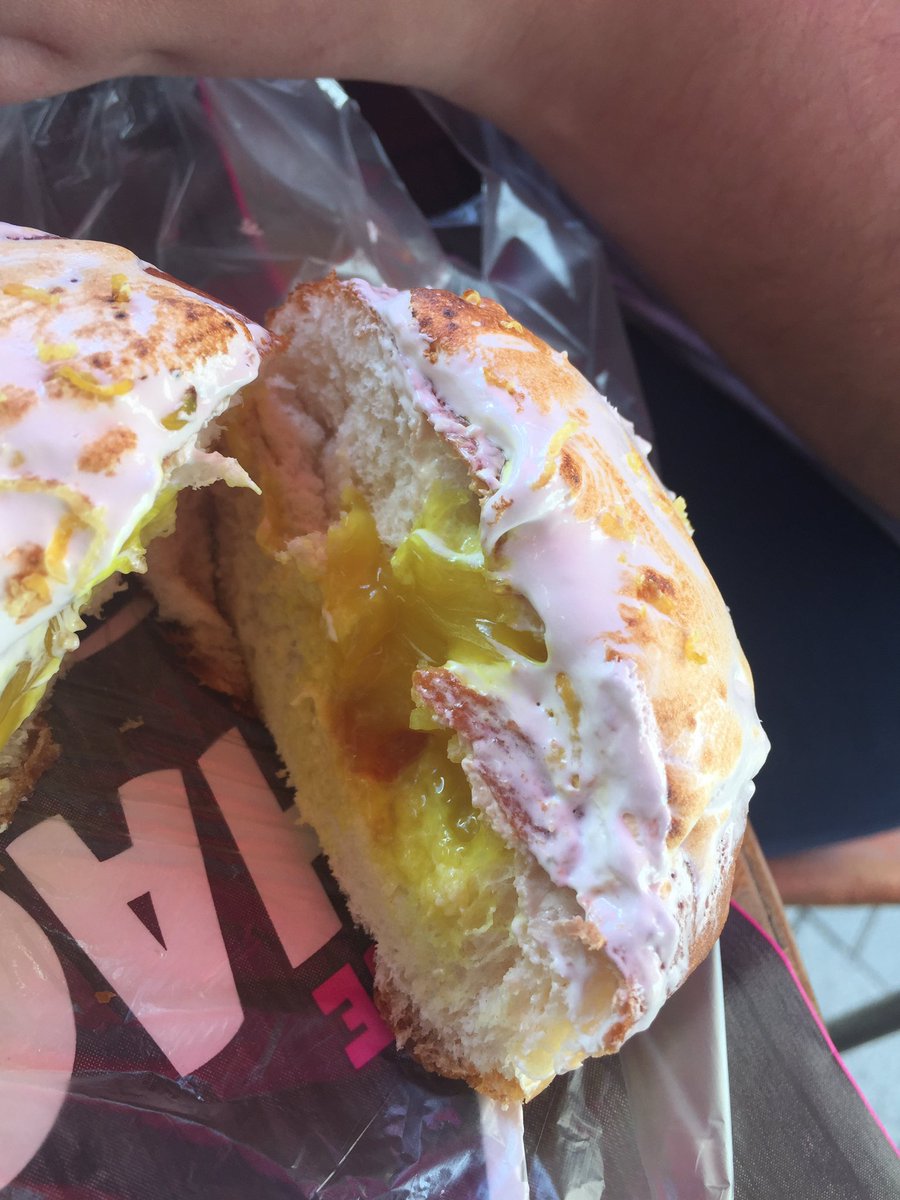 Lemon meringue donut <a href="/TheShackStore/">The Shack Store</a> delish ya gotta try #cork #donutlove