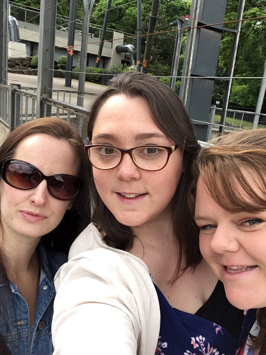 AmClarke8's tweet photo. @CharlMitch82 @nicnock29  great weekend for Nik's hen do! #hendo #altontowers #unibuddies https://t.co/XuaIBiliMr
