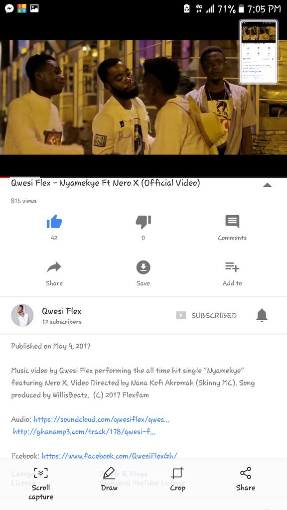 JodyFlex's tweet photo. @sarkodie Click on the link to watch Qwesi Flex - Nyameky3 ft. Nero X now... #Seeee_Dat
https://t.co/1BVNkinPhA https://t.co/VIrT7jjkNp