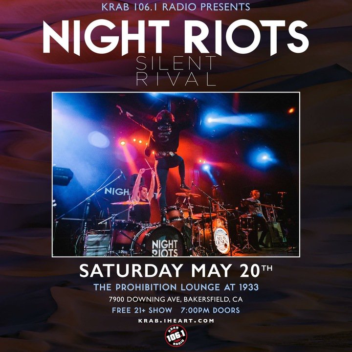 Silent Rival Tonight The Prohibition Lounge At 1933 Bakersfield Ca With Nightriots Free 21 Show Doors 7 00pm Hope To See You There T Co Nnlglxrzzr Silent Rival Tonight The Prohibition Lounge At 1933 Bakersfield Ca With Nightriots Free 21 Show Doors 7 00pm Hope To See You There T Co Nnlglxrzzr
