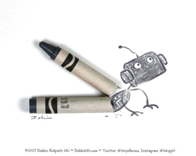 wearespence's tweet image. Today we're loving @inkyelbows's broken crayon series. #brilliant #creativitygoals debbieohi.com/portfolio/brok…