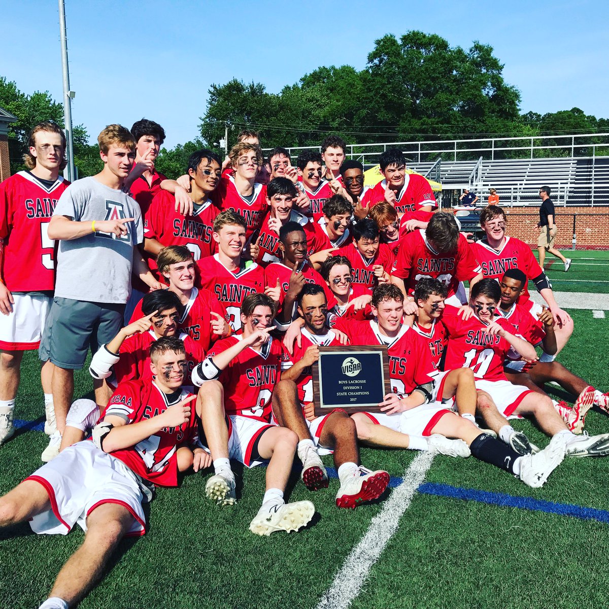 SSSAS_Athletics's tweet photo. Back2Back State Champions. #congrats #saintspride https://t.co/sL0x5qQnv4