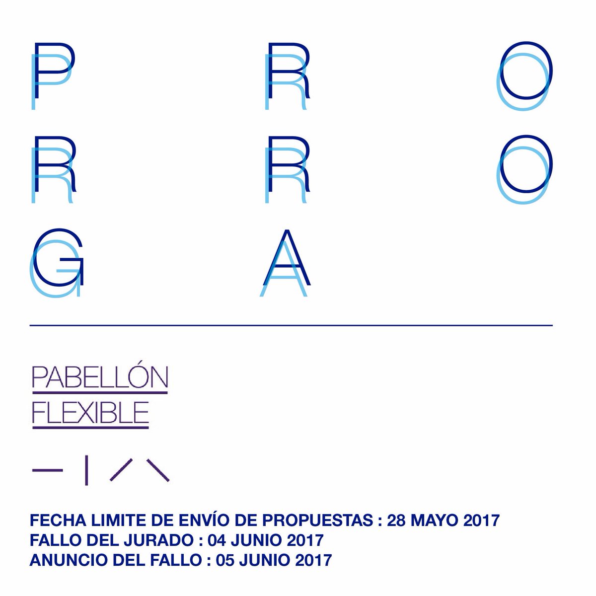 Información Importante : se amplía el plazo para la recepción de documentos al Concurso Nacional de Estudiantes : Pabellon Flexible