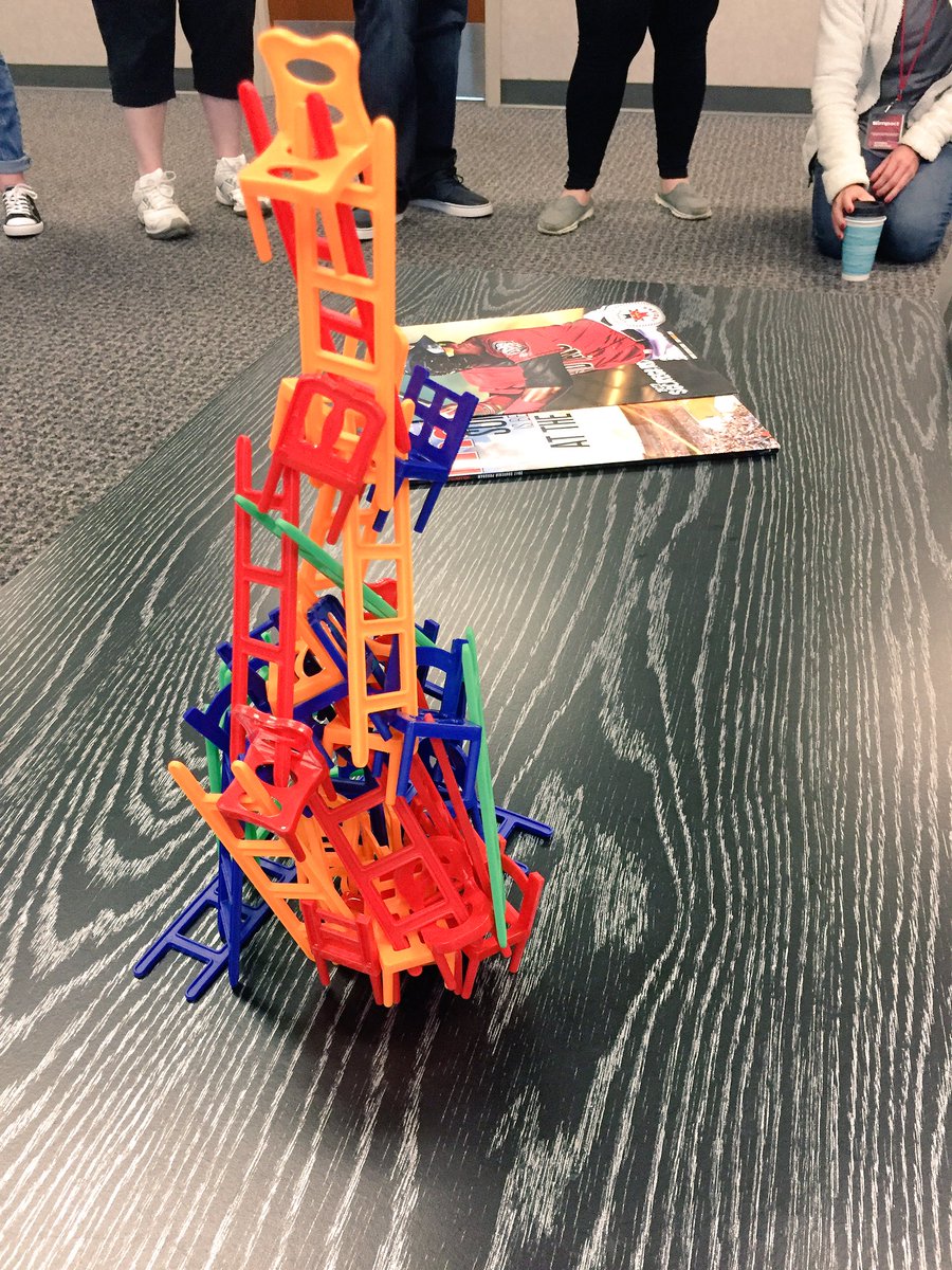 final #HoosierFLA session today😪 it's not about how high it's built, but that our group created it successfully. #teampitcrew