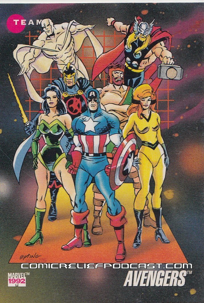 ComicReliefPodc's tweet photo. Who were and What are your favorite #SuperheroTeams story/moment so far? #TradingCards #Marvel1992 #Marvel1992TradingCards https://t.co/e0sBX8Zmlb
