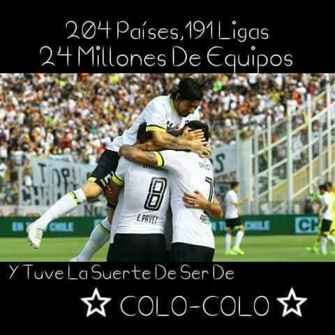 ColoColo ante Todo ⚪⚫ 

Nací de Blanco y de Blanco Moriré, y desde el Cielo siempre te Alentare 

#DaleAlboHastaElFinal <a href="/dalealbo/">DaleAlbo</a> <a href="/ColoColo/">Colo-Colo</a>