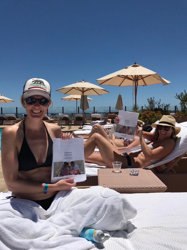 ahareyan's tweet photo. Taking care of our life during our spa day #pickaproxy #advancedirective https://t.co/rIHcpJStYI