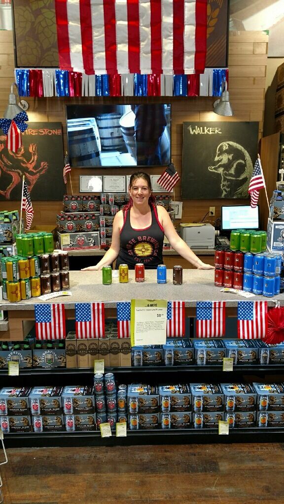 Tasting event : Total Wines uptown: Brew Crew member Chanda absolutely crushing it.