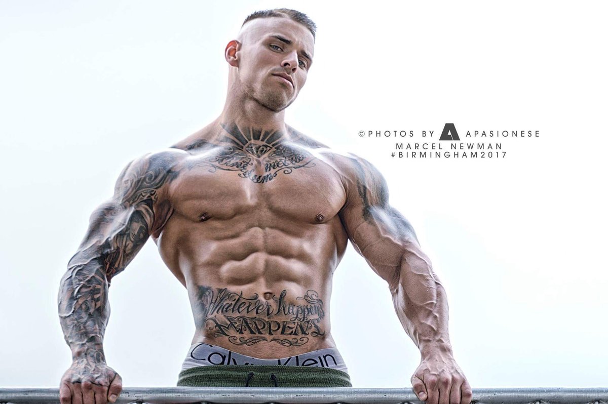 Ladies checkout the abs on one if our fave hunks supersexy #MarcelNewman by the amazing <a href="/apasionese/">Justin Chong</a> enjoy &amp; share 💋❤️