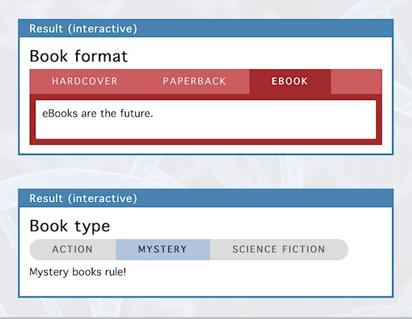 dna_js's tweet photo. New panel navigation styles in #dnajs make it easy to create "flat" and "pillbox" UI tabs.
See #css and #html5 at: https://t.co/9mLYL3mvPt https://t.co/NrWi24F10B