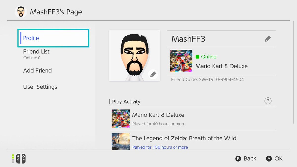 MashFF3's tweet image. Pasen su FC #NintendoSwitch