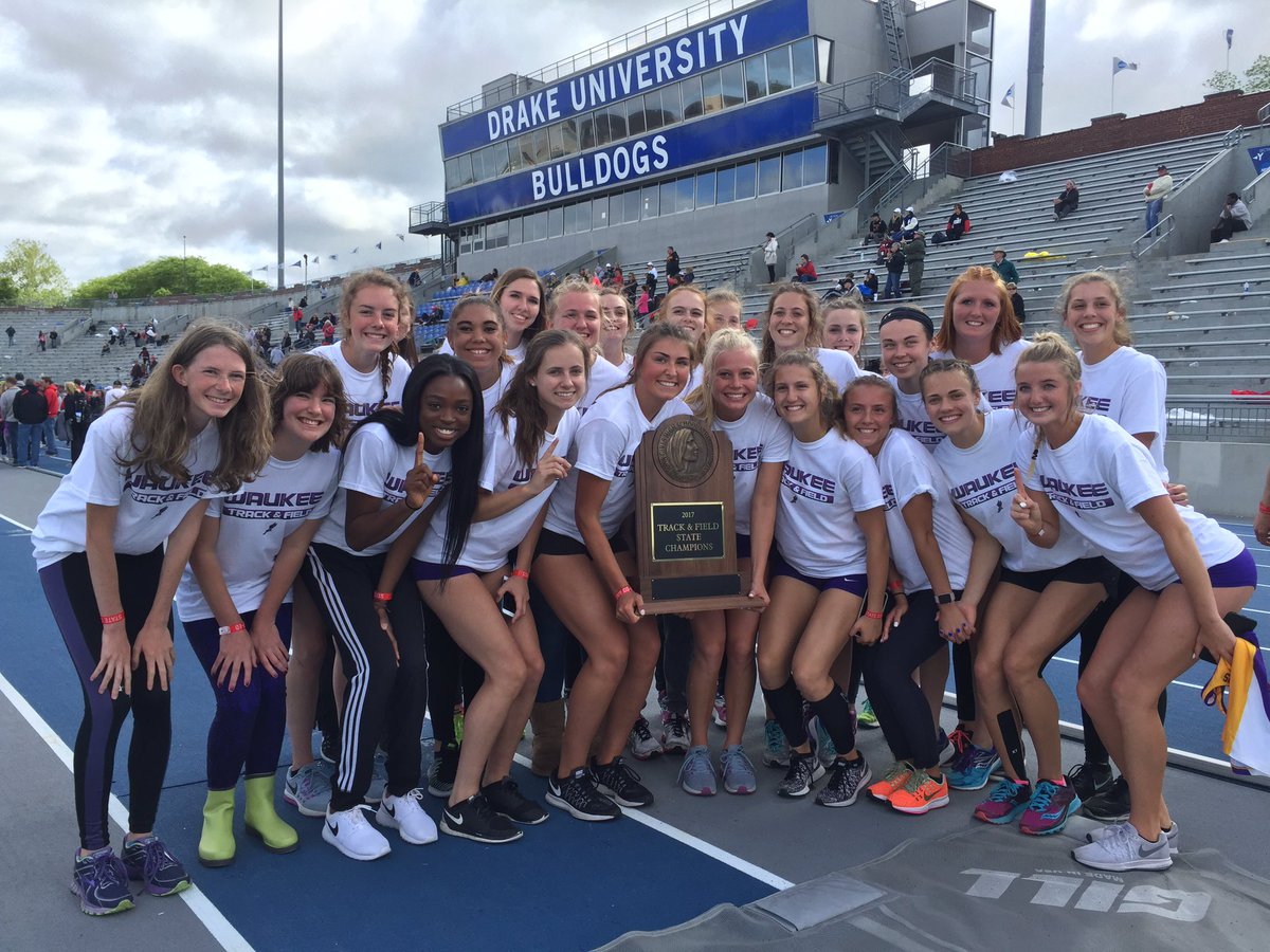 WHS_Girls_TF's tweet photo. STATE CHAMPS!
Congrats Waukee girls for winning state with 116 points.
We are PROUD of you!
#FindTheEdge https://t.co/g4IMnK8OHK