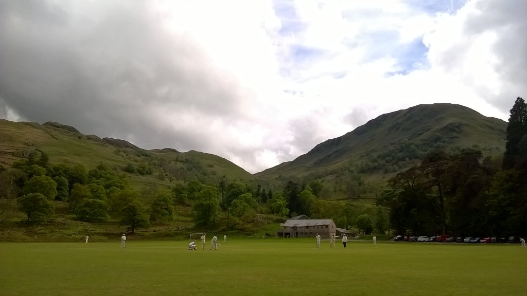 Patterdale CC. Most picturesque ground I've visited ❤ 

#cricket #lakedistrict #Cumbria