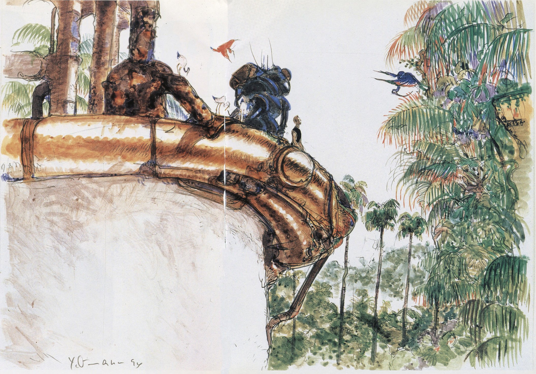 天野喜孝 SILENCE FRONT MISSION アートブック YOSHITAKA AMANO ”SILENCE” THE ART OF FRONT MISSION 1995~2003