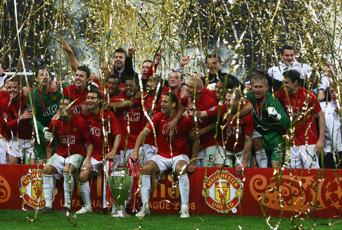 On this day: in 2008, man utd won their third champions ...