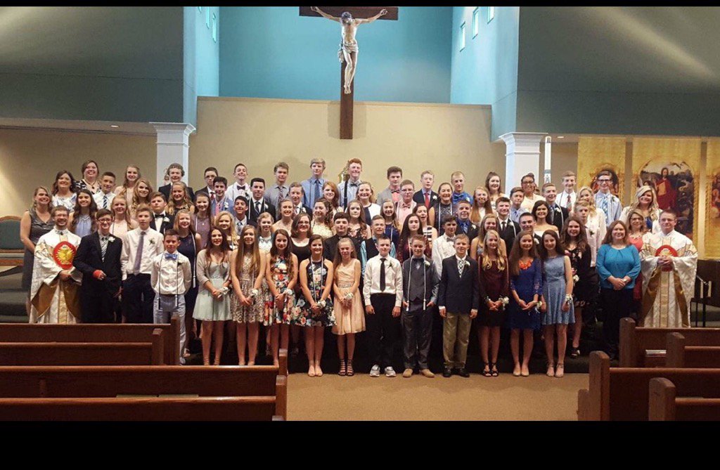 NmarcosNancy's tweet photo. Congratulations to IHM Class of 2017! https://t.co/c0AHCOr20l