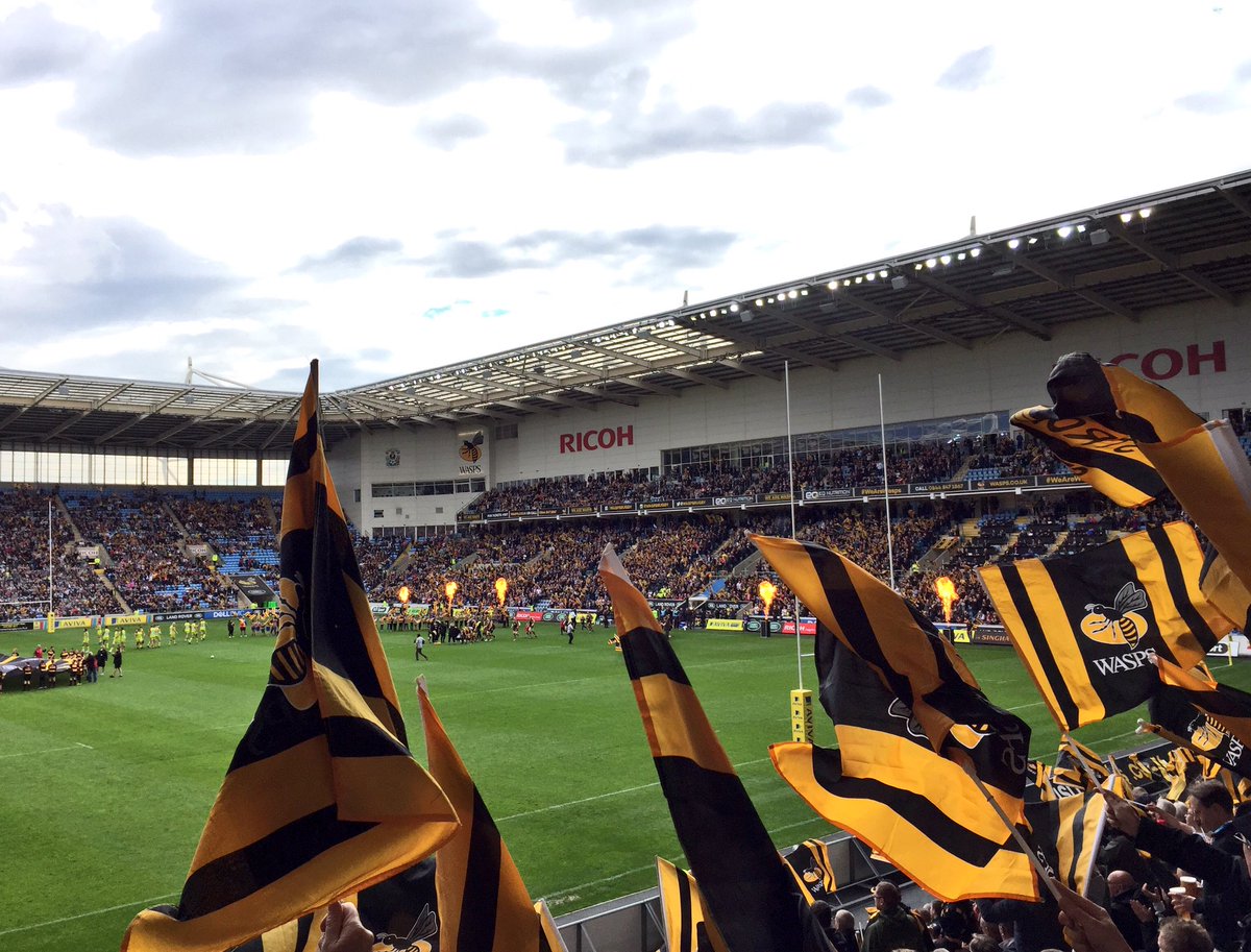 Sean62S's tweet photo. What a thrilling match and such an amazing finish. #WASLEI #wasps https://t.co/0Nl9jKzUuy