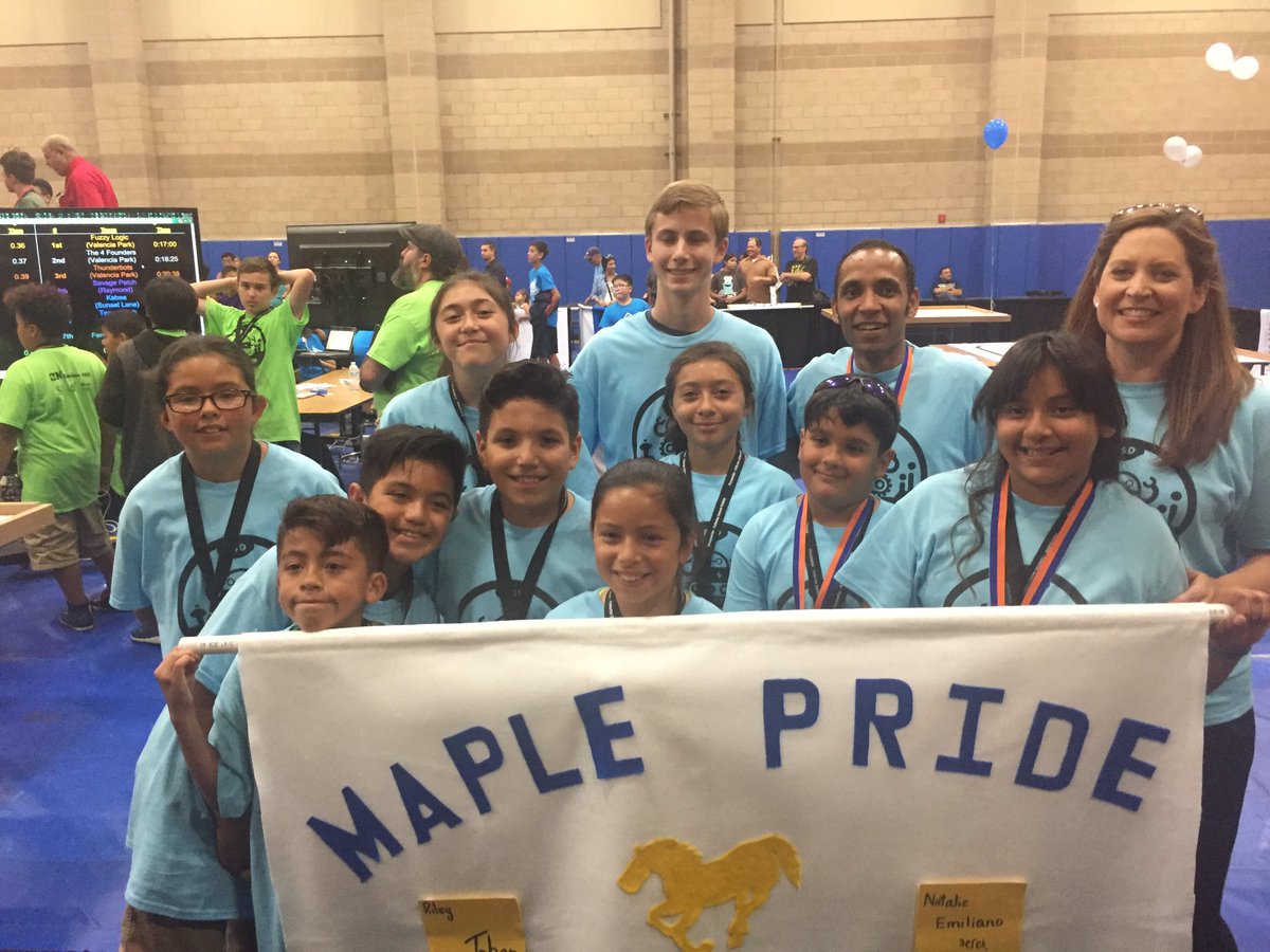 Congrats to our 3rd place winning battle bots-Team Erasers! #FSDRobotNation