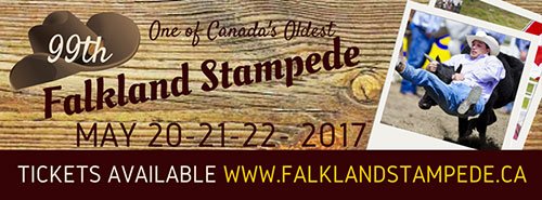 Performance #1 - 99th edition of the <a href="/FalklandRodeo/">Falkland Stampede</a> wrapped up earlier this afternoon. rodeocanada.com/results_2017/f…