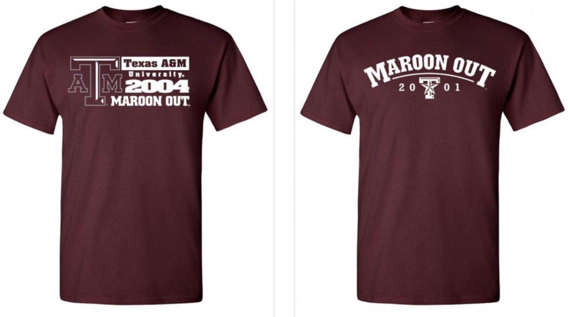 WarehouseAtCC's tweet photo. How do we celebrate the 20th Anniversary of @MaroonOut? W/ a limited time sale of every Maroon Out shirt...ever. 

https://t.co/rPb8GvUVx3 https://t.co/k9G8vnIL0m